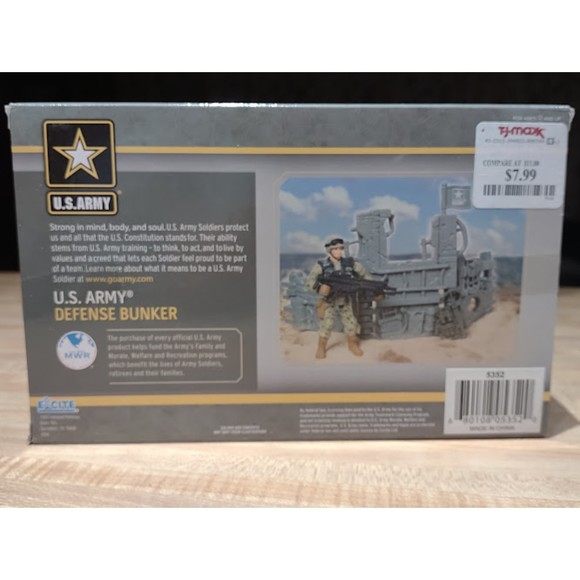 Lot of 3 U.S. Army Playsets Helicopter Playset Defense Bunker Patrol Vehicle New - Picture 9 of 11